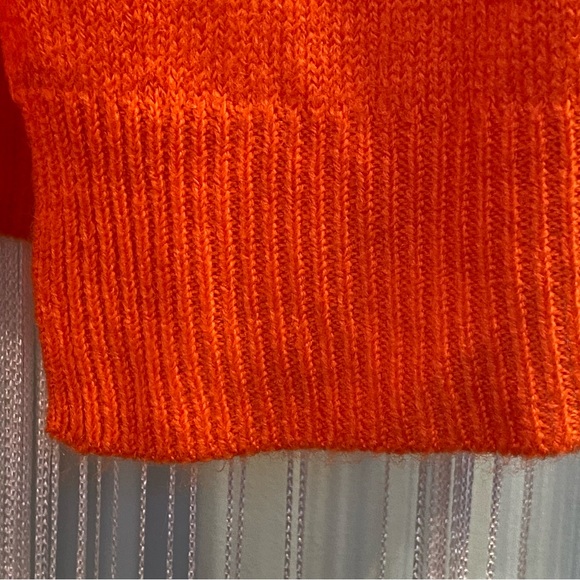 Orange Knit Maxi Cardigan Kimono Size XS - Picture 11 of 17
